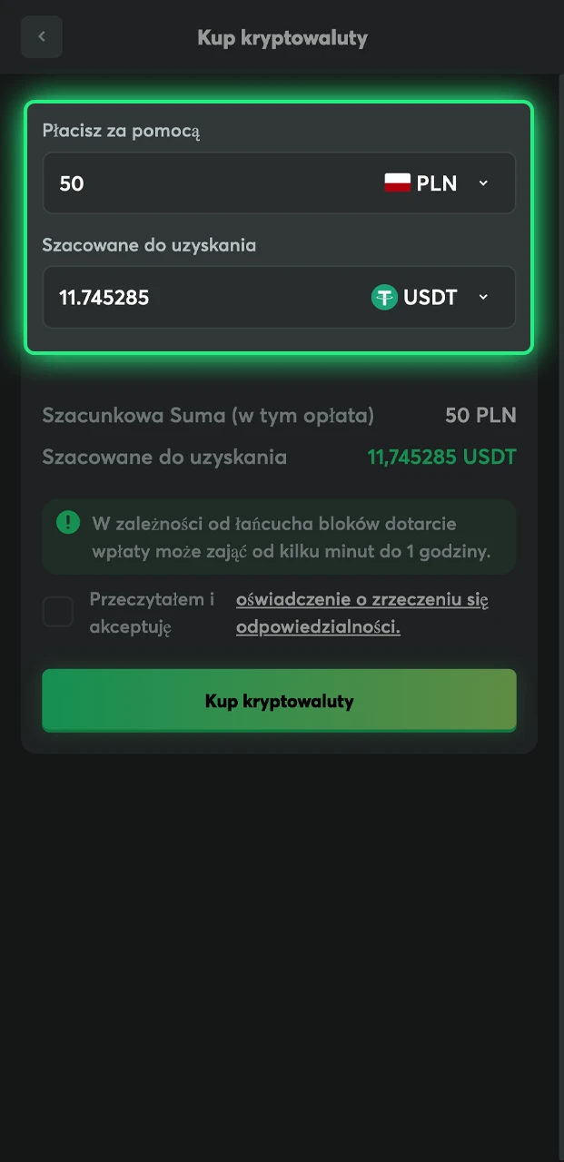 Poznaj proste kroki podawania danych do wpłaty.