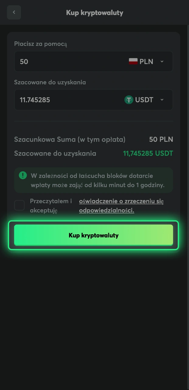 Sprawdź, jak potwierdzić płatność w BC.Game.