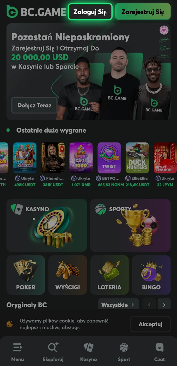 Dowiedz się, jak zalogować się na konto BC.Game.