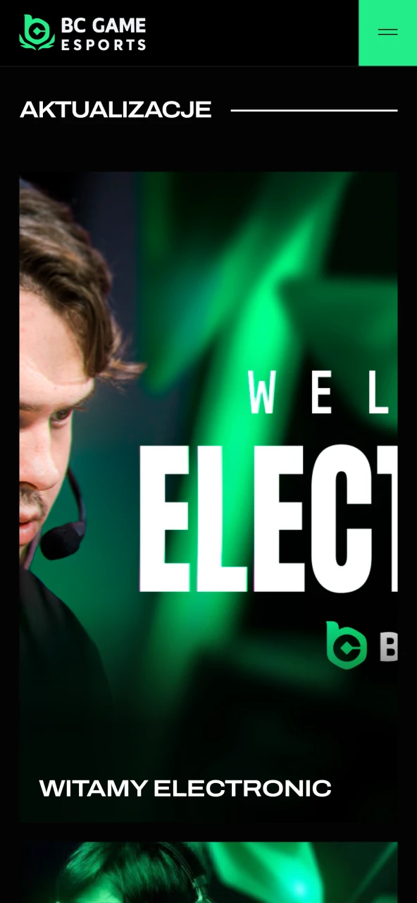 View the latest BCGame Esports updates and announcements on the news page.
