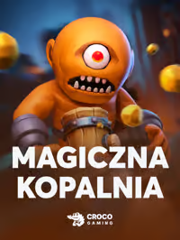 Górnik odkrywający lśniące diamenty wewnątrz Magicznej Kopalni